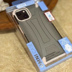 New OMNI IPhone Gray and Pink Phone Case
